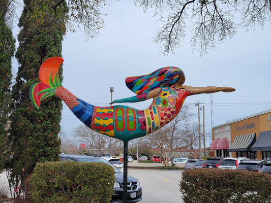 Public Art: Rehabilitation of the Palace Shops Mermaid in Norfolk, VA