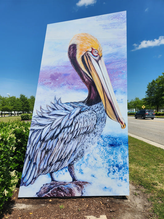 Public Art: Virginia Beach Convention Center Parking Street Marker